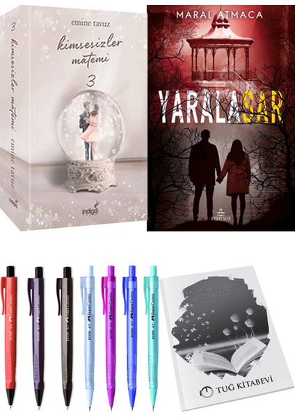 Kimsesizler Matemi 3 - Yaralasar 4 + Kalem + Not Defteri