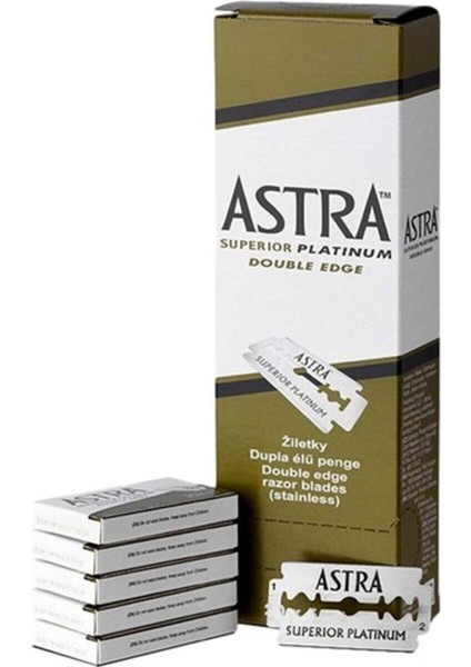 Platinium Tıraş Jileti Çift Kenarlı Double Edge 100'LÜ 7702018007257