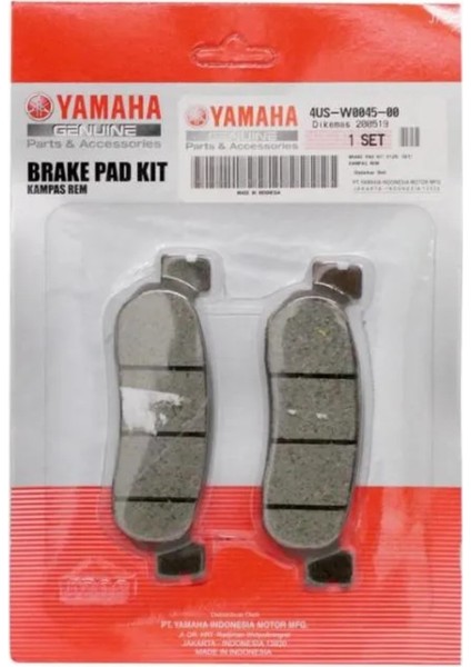 Yamaha X-Max 14-17 Abs Arka Fren Balata