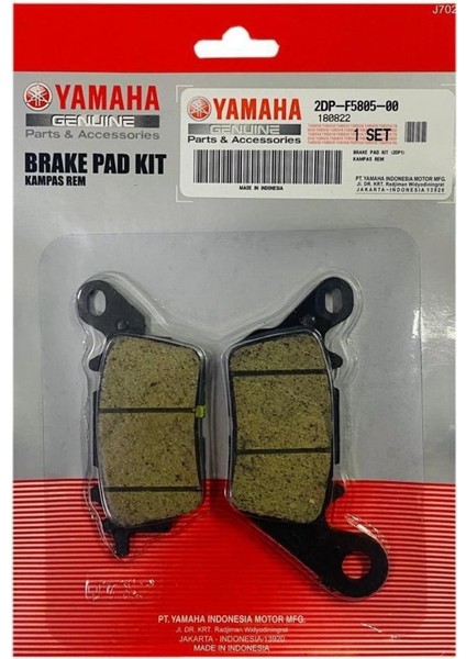 Yamaha N-Max 125-155 Ön Fren Balata