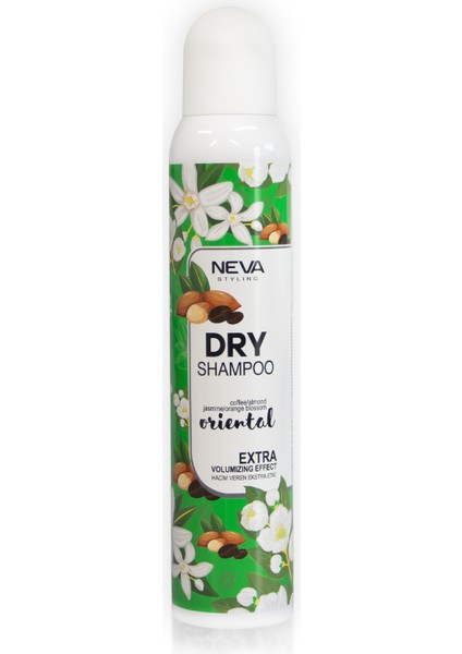 Styling Dry Shampoo Coffee/almond/jasmıne/orange Blossom Oriental