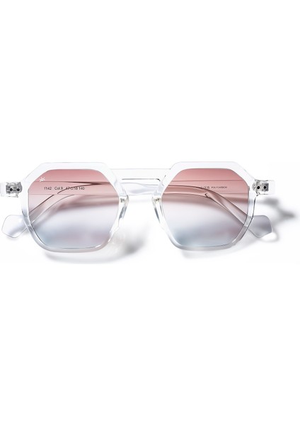 EOH1142 C9 Şeffaf Unisex Güneş Gözlüğü