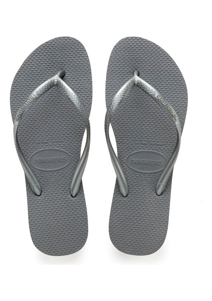 Havanias Slim Steel Grey Gri Kadın Terlik 4000030-5178