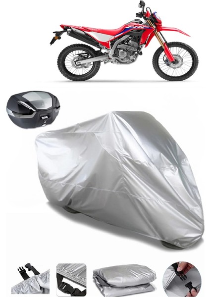 Honda Crf 250 L Arka Çanta Uyumlu Su Geçirmez Motosiklet Brandası