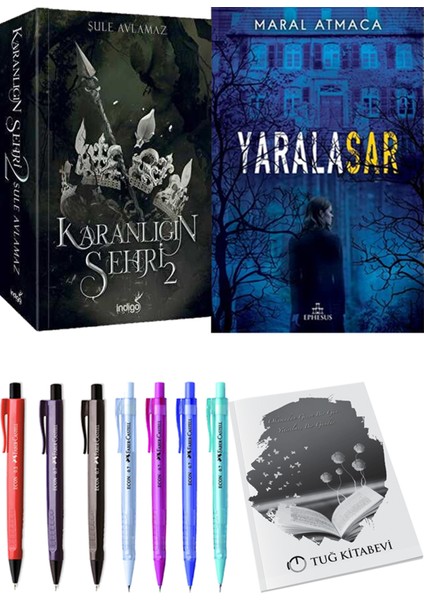 Karanlığın Şehri 2- Yaralasar 1 + Kalem + Not Defteri