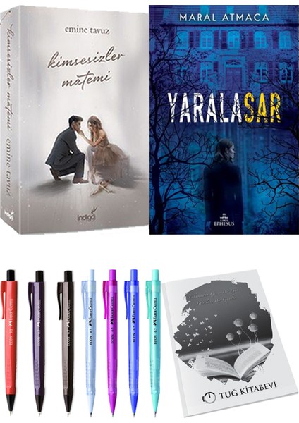 Kimsesizler Matemi 1 - Yaralasar 1 + Kalem + Not Defteri