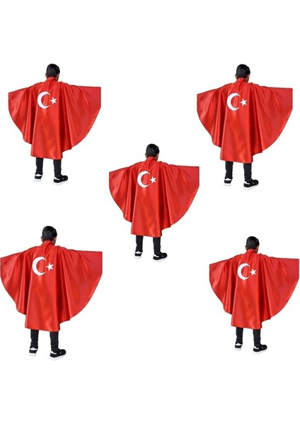 23 Nisan, 29 EKIM,10KASIM,30 Agustos, Kız Erkek Çocuk Ana Okulu Ay Yıldız Pelerin 10 Adet fiyatları