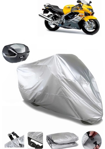 Honda Cbr 600 F Arka Çanta Uyumlu Su Geçirmez Motosiklet Brandası