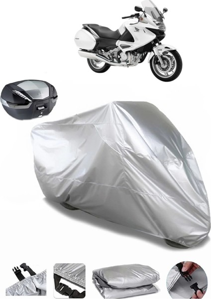 Honda Nt 700 V Deauville Abs Arka Çanta Uyumlu Su Geçirmez Motosiklet Brandası