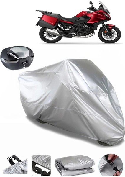 Honda Nt 1100 Dct Arka Çanta Uyumlu Su Geçirmez Motosiklet Brandası