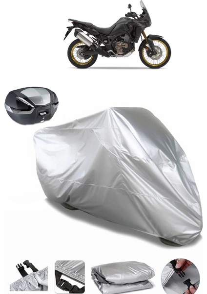 Honda CRF1000L Africa Twin Dct Arka Çanta Uyumlu Su Geçirmez Motosiklet Brandası