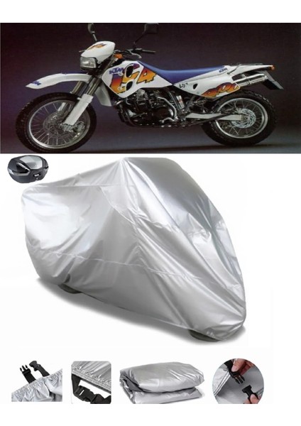 Ktm 400 Lc4 Egs - E Arka Çanta Uyumlu Su Geçirmez Motosiklet Brandası