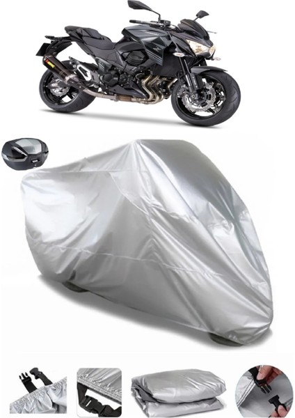 Kawasaki Z 800 Arka Çanta Uyumlu Su Geçirmez Motosiklet Brandası