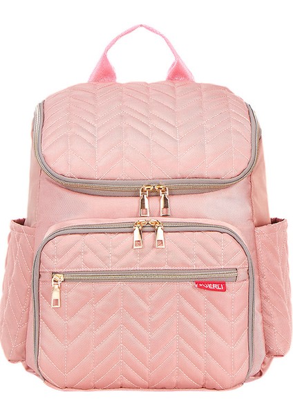 Avrupa ve Amerikan Büyük Kapasiteli Nakış Anne ve Bebek Çantası Taşınabilir Bebek Bezi Çantası Bebek Şişesi Isı Yalıtımı Anne Çantası (Yurt Dışından)