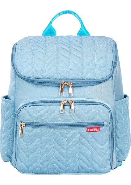 Avrupa ve Amerikan Büyük Kapasiteli Nakış Anne ve Bebek Çantası Taşınabilir Bebek Bezi Çantası Bebek Şişesi Isı Yalıtımı Anne Çantası (Yurt Dışından)