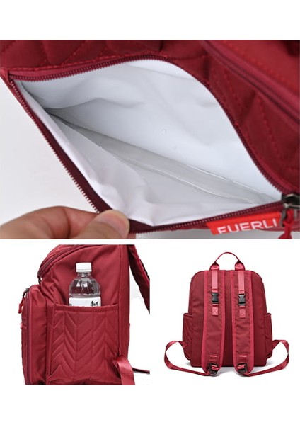 Avrupa ve Amerikan Büyük Kapasiteli Nakış Anne ve Bebek Çantası Taşınabilir Bebek Bezi Çantası Bebek Şişesi Isı Yalıtımı Anne Çantası (Yurt Dışından) fırsatları