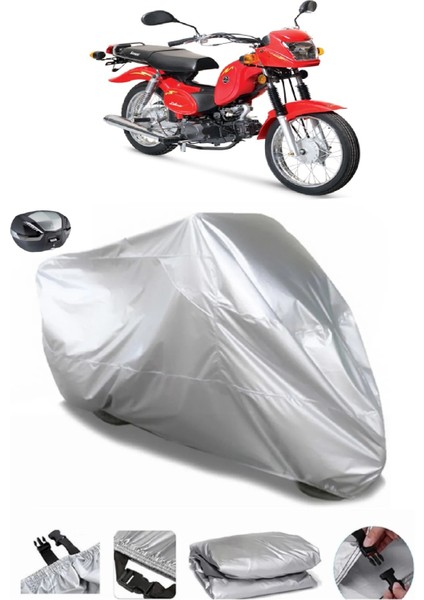 Kanuni Zebra 90 Arka Çanta Uyumlu Su Geçirmez Motosiklet Brandası