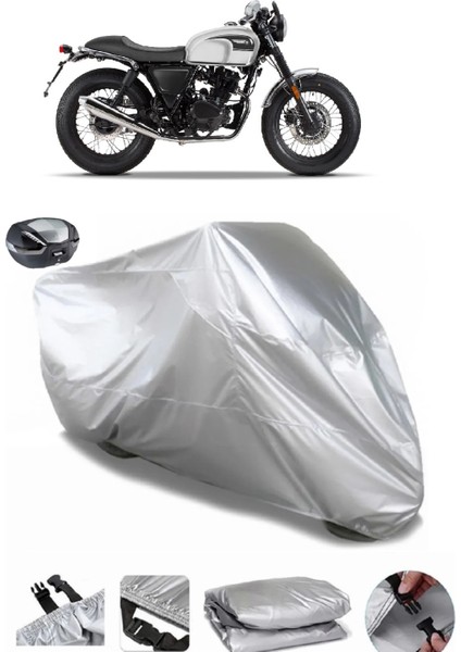 Brixton Sunray 125 Arka Çanta Uyumlu Su Geçirmez Motosiklet Brandası