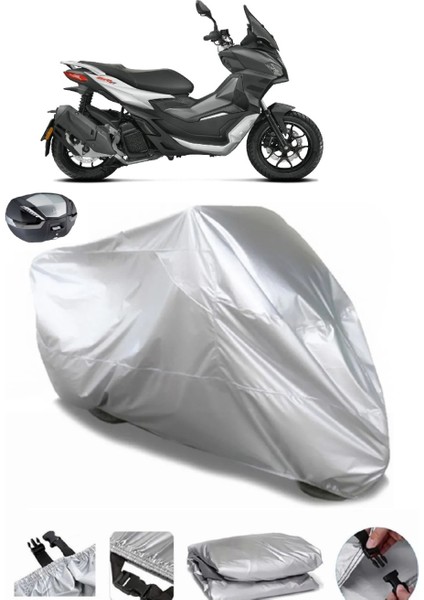 Aprilia Sr Gt 200 Arka Çanta Uyumlu Su Geçirmez Motosiklet Brandası