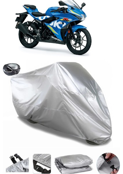 Suzuki Gsx-R 125 Arka Çanta Uyumlu Su Geçirmez Motosiklet Brandası
