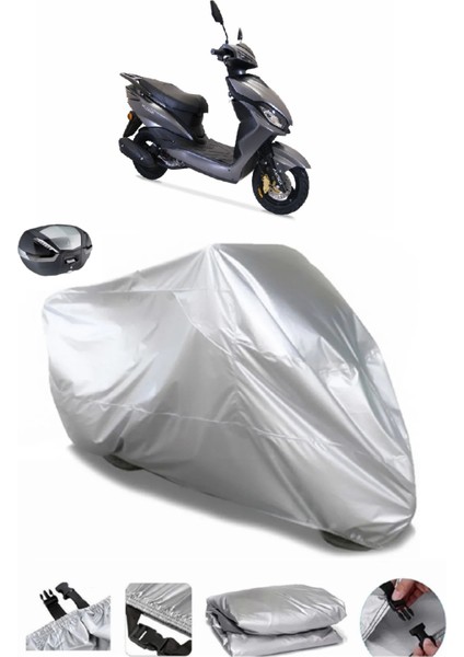 Arora Freedom 125 Arka Çanta Uyumlu Su Geçirmez Motosiklet Brandası
