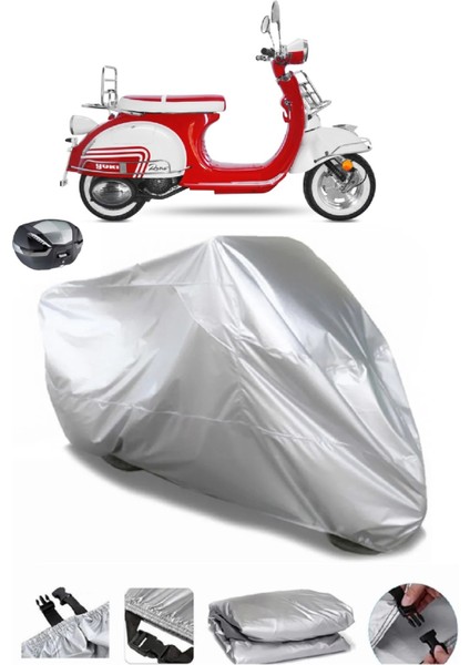 Yuki ZN-100T-E5 Legend Arka Çanta Uyumlu Su Geçirmez Motosiklet Brandası