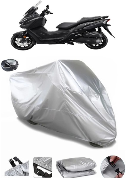 Sym Joymax Z Plus 250 Arka Çanta Uyumlu Su Geçirmez Motosiklet Brandası