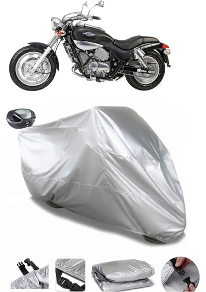Kymco Venox 250 Arka Çanta Uyumlu Su Geçirmez Motosiklet Brandası