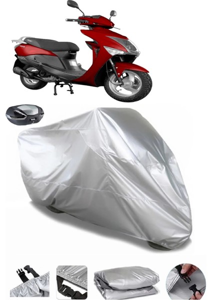 Volta Rs5 Arka Çanta Uyumlu Su Geçirmez Motosiklet Brandası