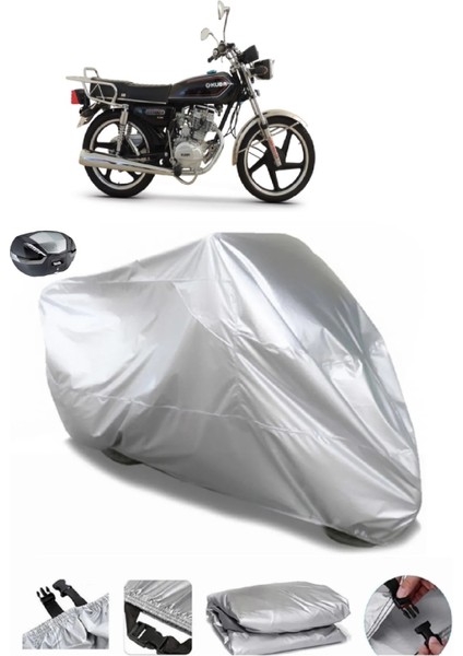 Kuba Çita 125 Arka Çanta Uyumlu Su Geçirmez Motosiklet Brandası