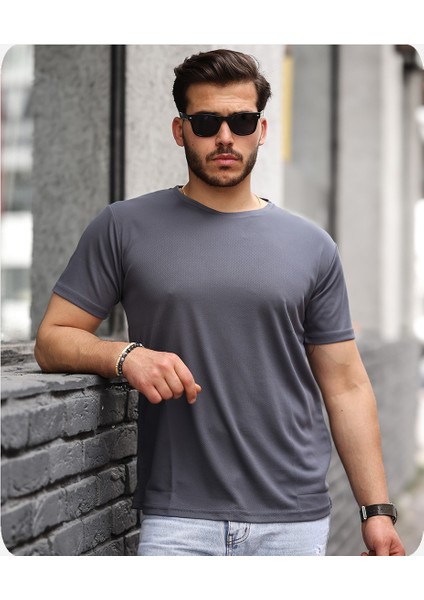 Mens Style Mikro Sıfır Yaka T-Shirt fiyatları