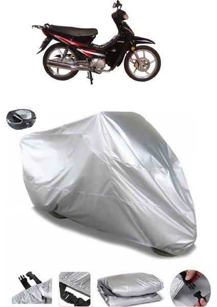 Bisan Lifan Tay Arka Çanta Uyumlu Su Geçirmez Motosiklet Brandası