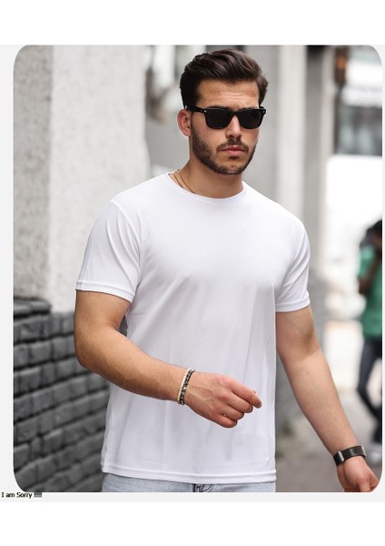 Mens Style Mikro Sıfır Yaka T-Shirt modelleri