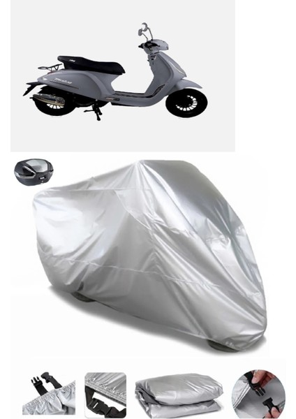 Altai Misk 50 Arka Çanta Uyumlu Su Geçirmez Motosiklet Brandası