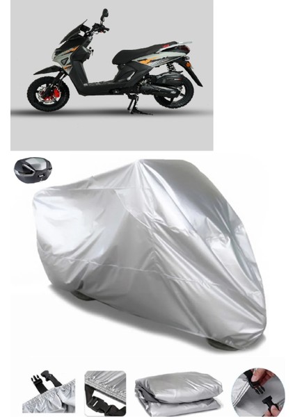 Altai F1MAX Pro 125 Arka Çanta Uyumlu Su Geçirmez Motosiklet Brandası