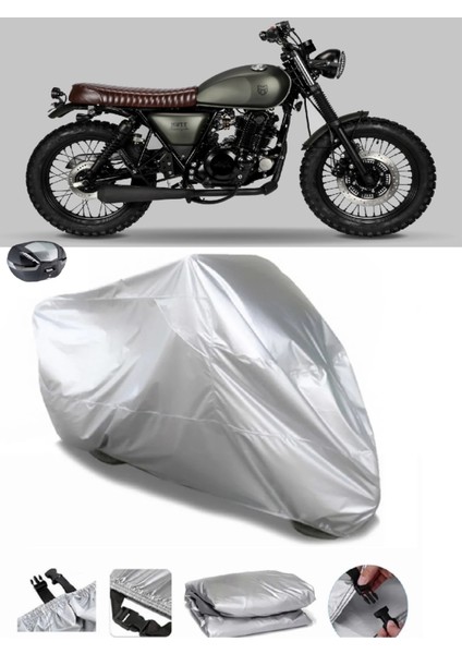 Mutt Fsr 250 Arka Çanta Uyumlu Su Geçirmez Motosiklet Brandası