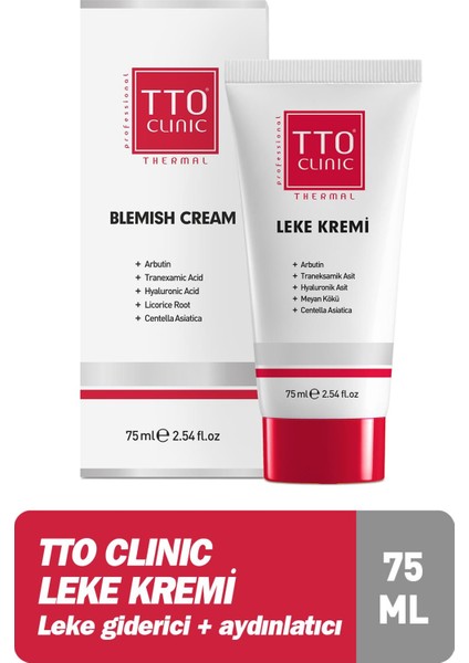 Tto Clinic Leke Kremi 75 ml