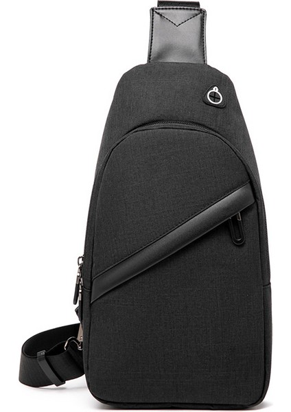 Su Geçirmez Oxford Kumaş Çok Fonksiyonlu Gençlik Göğüs Crossbody Küçük Çanta (Yurt Dışından)