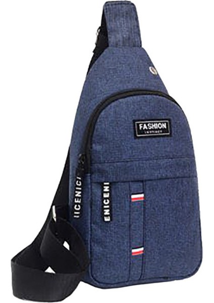 Göğüs Crossbody Öğrenci Gençlik Açık Hava Sporları Su Geçirmez Küçük Sırt Omuz Çantası (Yurt Dışından)