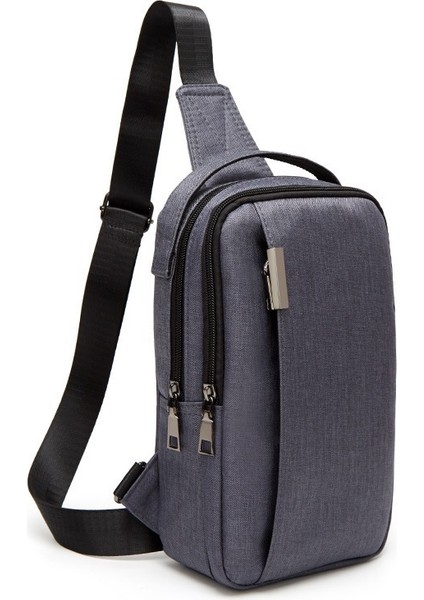 Göğüs Kanvas Küçük Sırt Omuz Crossbody Çanta (Yurt Dışından)