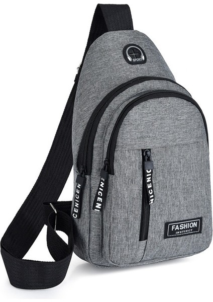 Göğüs Çok Fonksiyonlu Spor Açık Hava Omuz Oxford Kumaş Crossbody Çanta (Yurt Dışından)