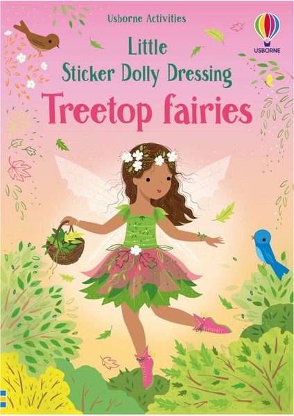 Little Sticker Dolly Dressing Treetop Fairies - Fiona Watt
