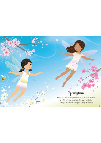 Little Sticker Dolly Dressing Treetop Fairies - Fiona Watt