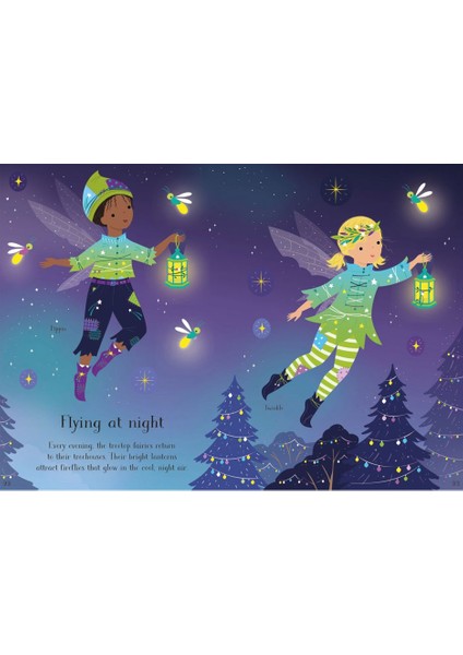 Little Sticker Dolly Dressing Treetop Fairies - Fiona Watt