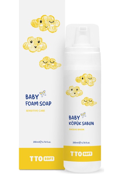 Soft Baby Köpük Sabun 200 ml