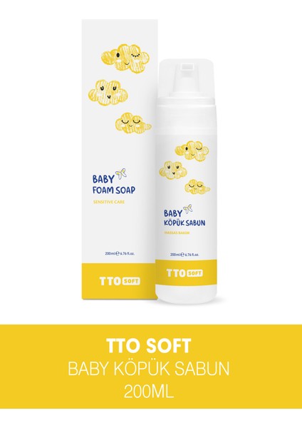 Soft Baby Köpük Sabun 200 ml