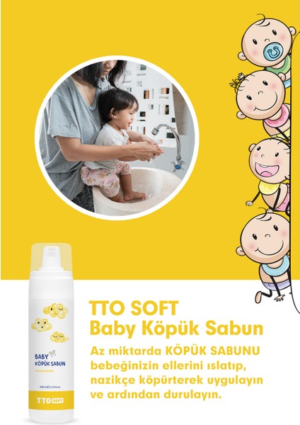 Soft Baby Köpük Sabun 200 ml