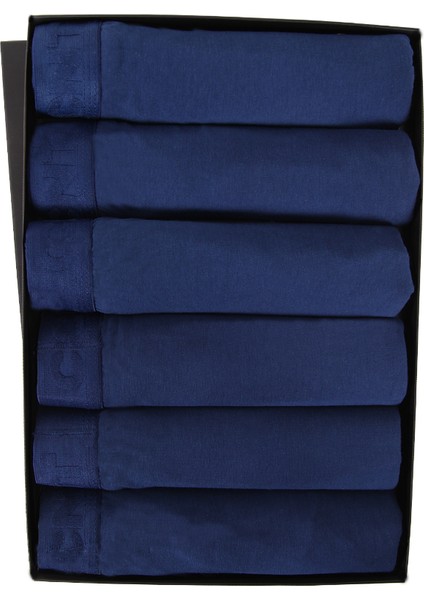 Erkek 6 Adet Pamuklu Likralı Özel Kutusunda Premium Kaliteli Boxer