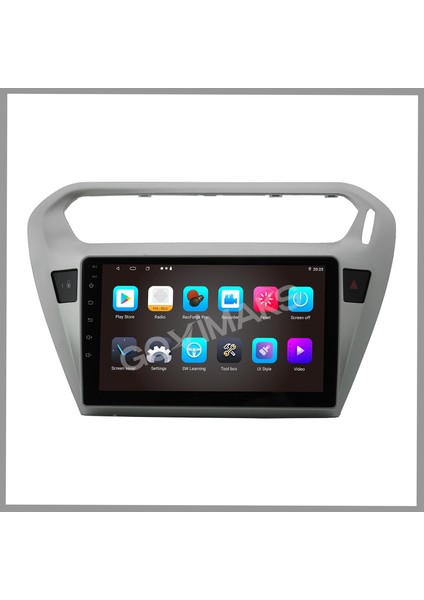 Cıtroen C-Elysee Grı 2012-2023 6 GB Ram 128 GB Hafıza Androıd Multımedıa Teyp