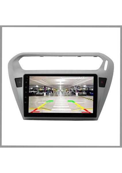 Cıtroen C-Elysee Grı 2012-2023 6 GB Ram 128 GB Hafıza Androıd Multımedıa Teyp